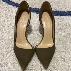 Michael Kors Olive Green Heels